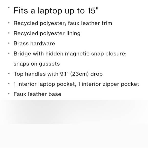 Tory Burch Ella Printed Tote Blue Carousel NWT - Picture 4 of 7